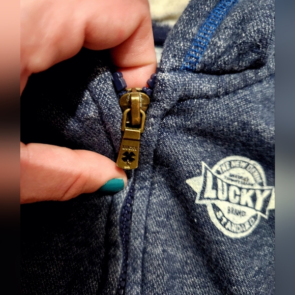 LUCKY brand 18/24m Full Zip Hoodie - Picture 5 of 8